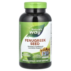 Семена пажитника Nature's Way (Fenugreek Seed) 565 мг 320 веганских капсул