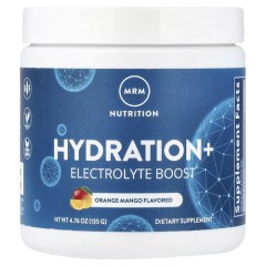 Напій для регідратації MRM Nutrition (Hydration+) 135 г зі смаком апельсина-манго