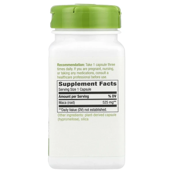 Корінь маки Nature's Way (Maca Root) 525 мг 100 капсул