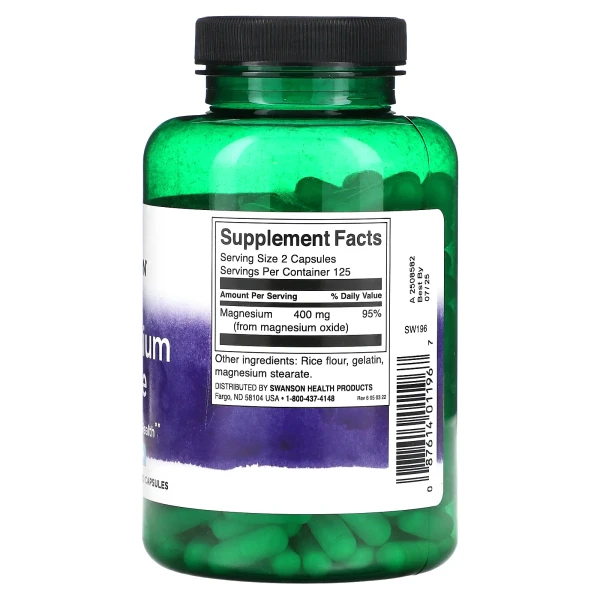 Магній (Magnesium) 400 мг 250 капсул