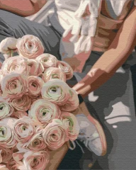 Стильный букет Brushme 40x50