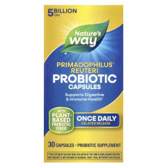 Пробіотики (Primadophilus Reuteri Probiotic) 5 млрд КУО 30 капсул
