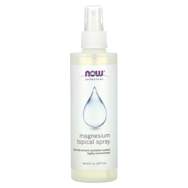Спрей із магнієм для зовнішнього застосування Now Foods (Magnesium topical spray) 237 мл