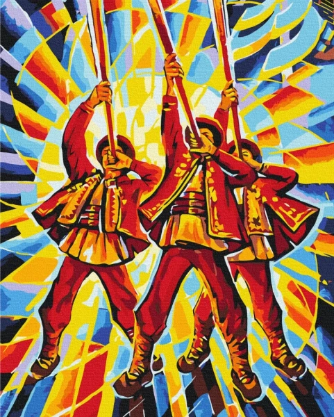 Картина за номерами Трембіти © Oleg Loburak 40x50 Brushme