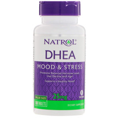 Дегідроепіандростерон, DHEA, Natrol, 25 мг, 180 таблеток