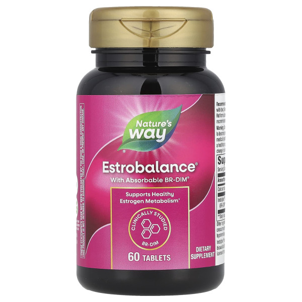 Комплекс для балансу естрогенів Nature's Way (EstroBalance with Absorbable BR-DIM) 60 таблеток