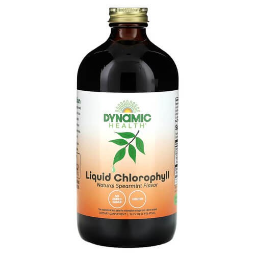 Жидкий хлорофилл 100 мг Dynamic Health (Liquid Chlorophyll) 473 мл