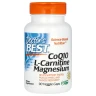 CoQ10 L-карнитин и магний Doctor's Best (CoQ10, L-Carnitine & Magnesium) 90 капсул