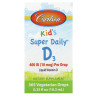 Вітамін Д3 для дітей Carlson (Kid's Super Daily D3) 400 МО 10.3 мл