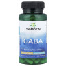 Гамма-аміномасляна кислота Swanson (GABA) 500 мг 100 капсул