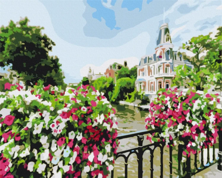 Премиум картина по номерам Амстердам Brushme 40x50