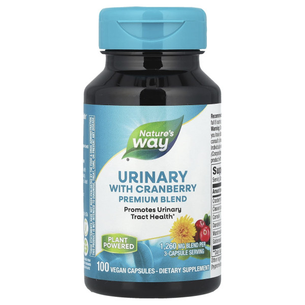 Журавлина для сечових шляхів Nature's Way (Urinary with Cranberry) 420 мг 100 капсул