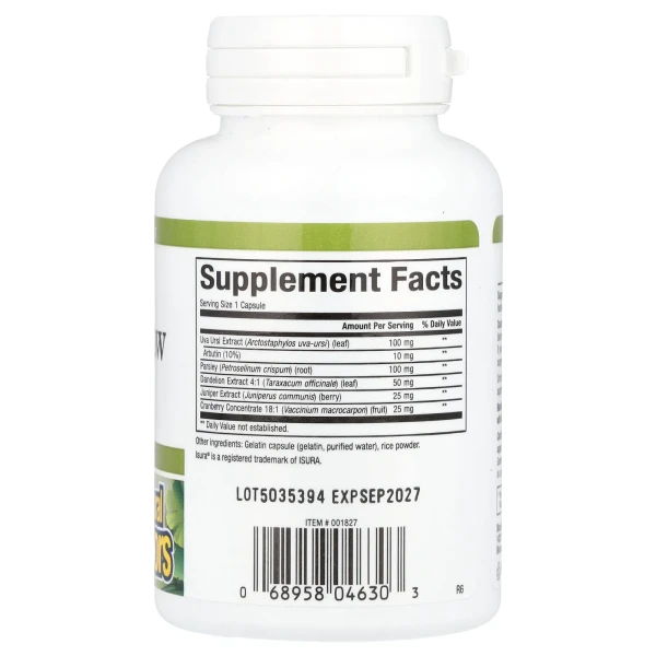 Комплекс для покращення сечовиділення Natural Factors (Urinary flow) 90 капсул