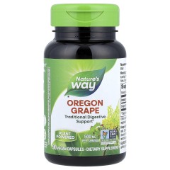 Корень орегонского винограда Nature's Way (Oregon Grape) 500 мг 90 капсул
