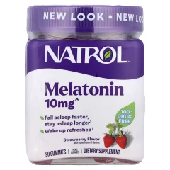 Мелатонин (Melatonin) 90 жевательных конфет со вкусом клубники