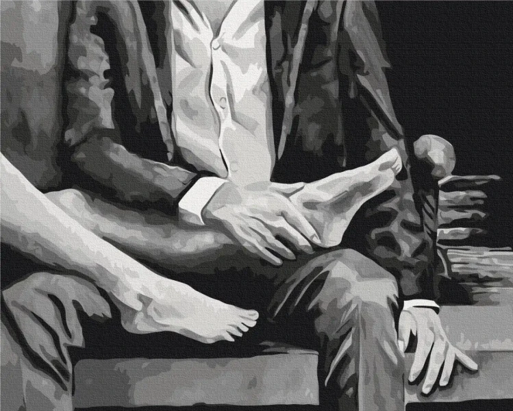 Картина за номерами Мова тіла 2 © Anna Esthete  Brushme 48x60