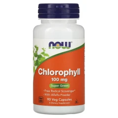 Хлорофіл Now Foods (Chlorophyll) 100 мг 90 капсул