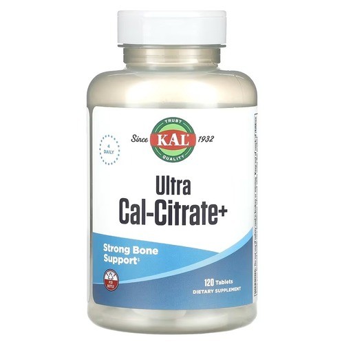 Цитрат кальция KAL (Ultra Cal-Citrate+) 120 таблеток