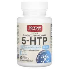 5-HTP 50 мг Jarrow Formulas (5-HTP) 90 рослинних капсул