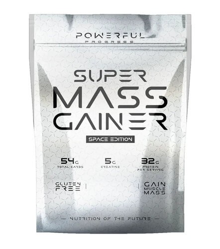 Гейнер для набору ваги Progress Nutrition (Super Mass Gainer) 1000 г зі смаком ванілі