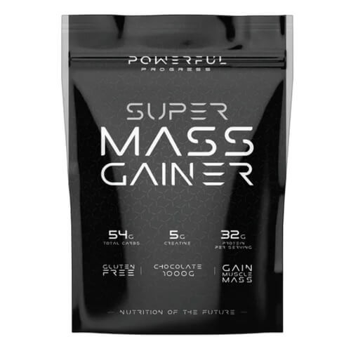 Гейнер для набору ваги Progress Nutrition (Super Mass Gainer) 1000 г зі смаком ванілі