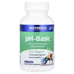 Підтримка кислотно-лужного балансу Enzymedica (pH-Basic) 120 капсул
