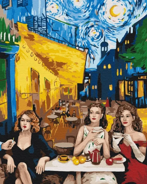 Картина за номерами Мистецтво з першого ряду © Viktoriya Kovalenko  Brushme 40x50
