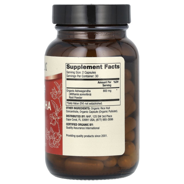 Ашвагандха Dr. Mercola (Ashwagandha) 400 мг 60 капсул