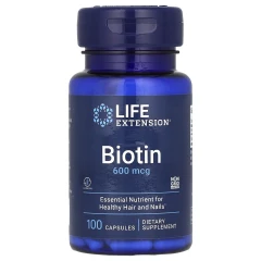 Біотин (Biotin) 600 мкг 100 капсул