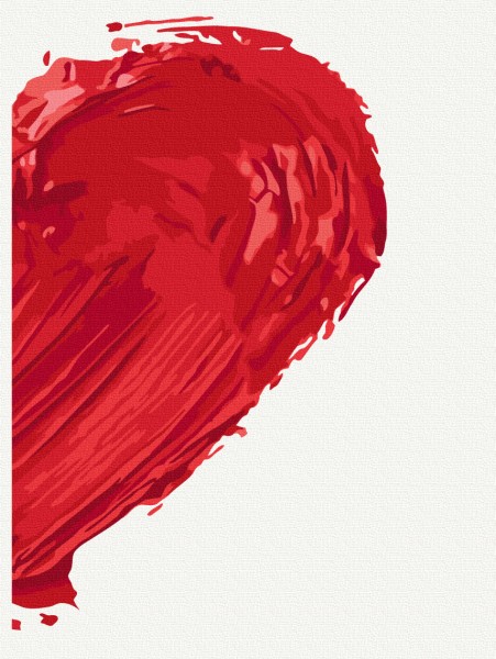 Картина по номерам Отпечаток любви 2 40x50 Brushme