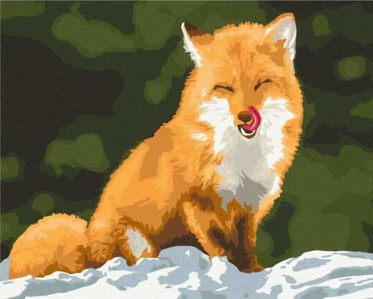 Картина за номерами Лисичка-сестричка  Brushme 48x60