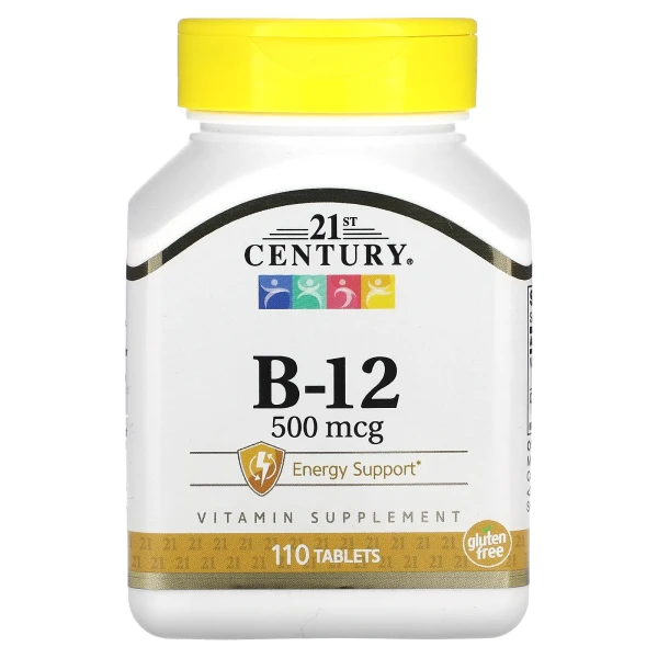 Витамин B12 (Vitamin B12) 500 мкг 110 таблеток