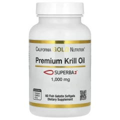 Олія криля преміальної якості (Premium Krill Oil Superba2) 1000 мг 60 капсул