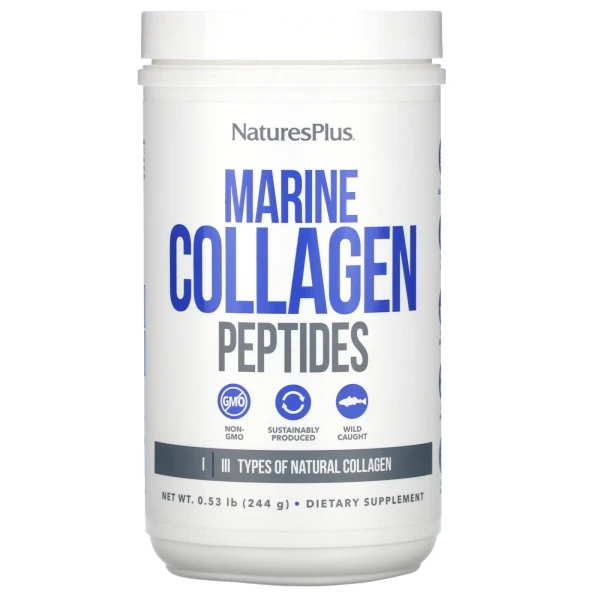 Пептиди морського колагену Nature's Plus (Marine Collagen Peptides) 244 г