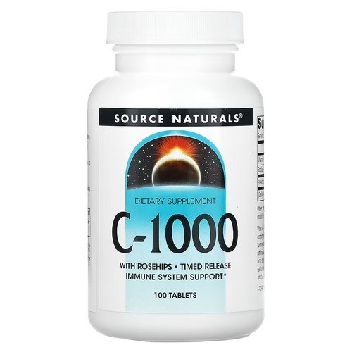 Вітамін C 1000 мг Source Naturals (C-1000) 100 таблеток