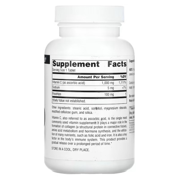 Вітамін C 1000 мг Source Naturals (C-1000) 100 таблеток