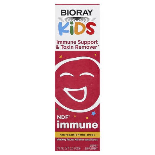 Поддержка иммунитета для детей Bioray (Kids NDF Immune) 59 мл со вкусом черники