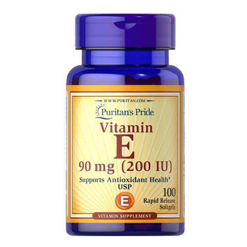 Вітамін Е 200 МО Puritan's Pride (Vitamin E) 100 рідких капсул
