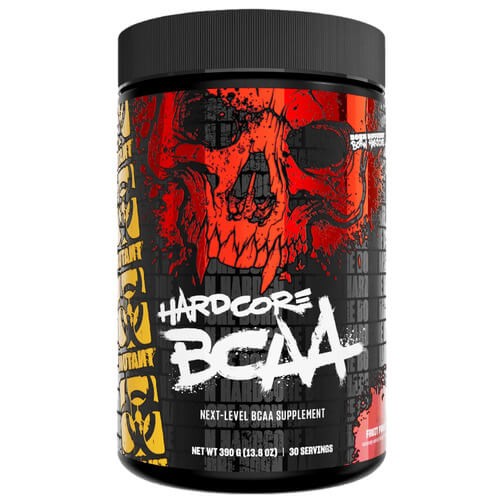 Амінокислоти BCAA Mutant (HardCore BCAA) 390 г зі смаком синьої малини