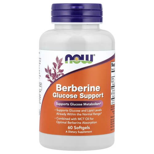 Берберин Now Foods (Berberine) 60 рідких капсул