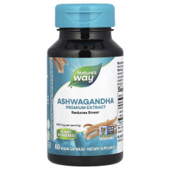 Ашвагандха Nature's Way (Ashwagandha) 500 мг 60 капсул