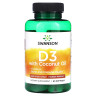 Вітамін Д3 з кокосовим маслом Swanson (Vitamin D-3 with Coconut Oil High-Potency) 5000 МО 60 капсул