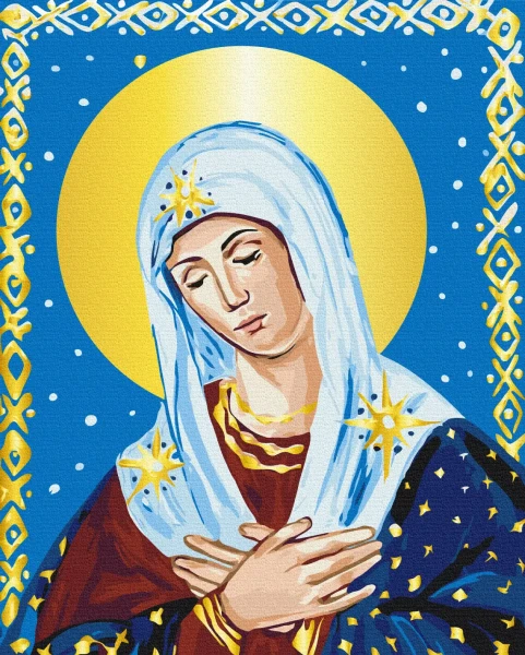 Картина за номерами Молитва серця © Каріна Зіміна  Brushme 40x50