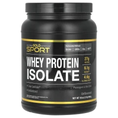Изолят сывороточного протеина California Gold Nutrition (Whey Protein Isolate) 454 г