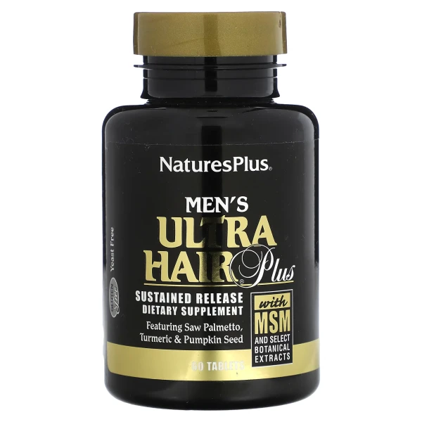Комплекс для росту та оздоровлення волосся для чоловіків Nature's Plus (Ultra Hair Men's) 60 таблеток