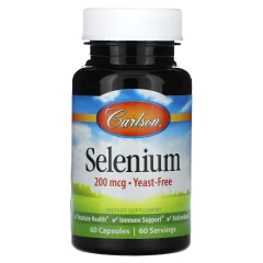 Селен Carlson (Selenium) 200 мкг 60 капсул