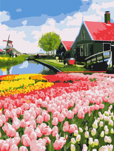 Картина по номерам Голландская провинция 40x50 Brushme