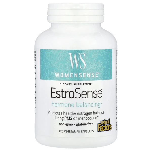 Комплекс для поддержки женского здоровья Natural Factors (WomenSense EstroSense) 120 вегетарианских капсул