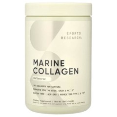 Морские коллаген пептиды Sports Research (Marine Collagen Peptides) 340 г безвкусно