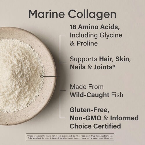 Морские коллаген пептиды Sports Research (Marine Collagen Peptides) 340 г безвкусно
